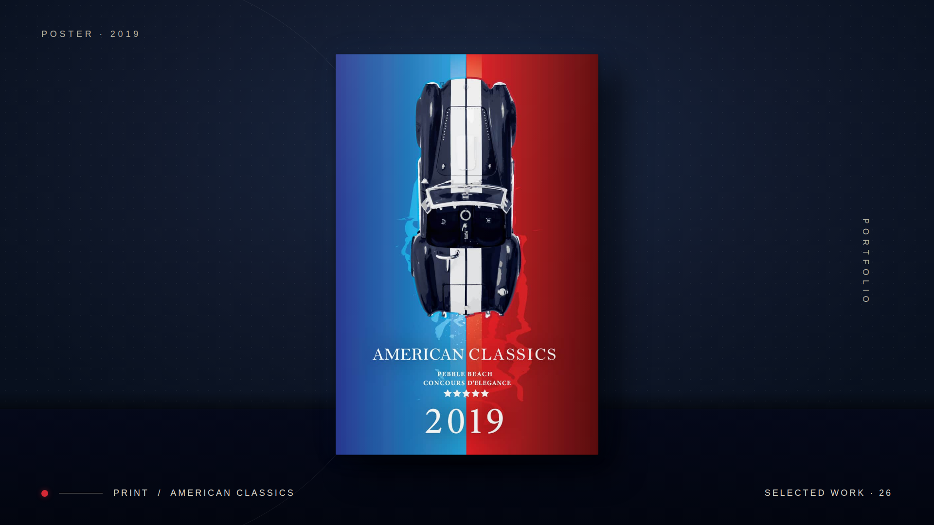 Pebble Beach Concours d’Elegance poster