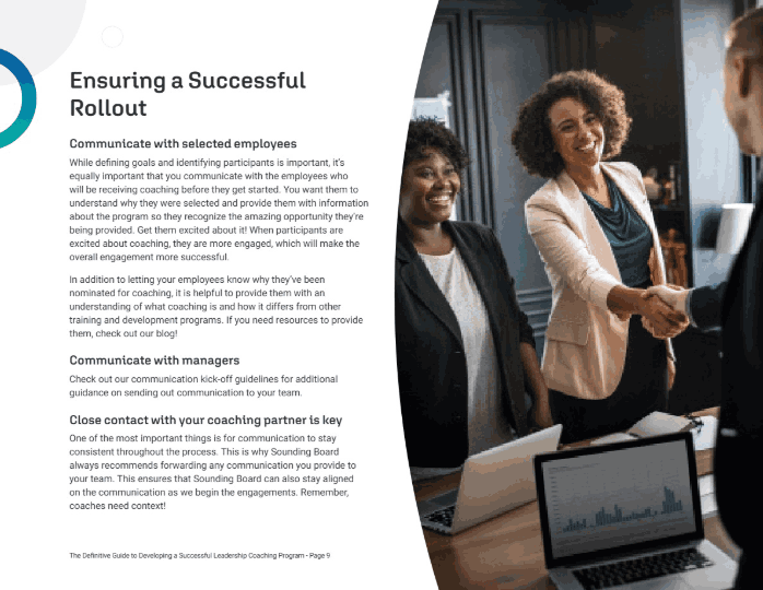 Ensuring a successful rollout