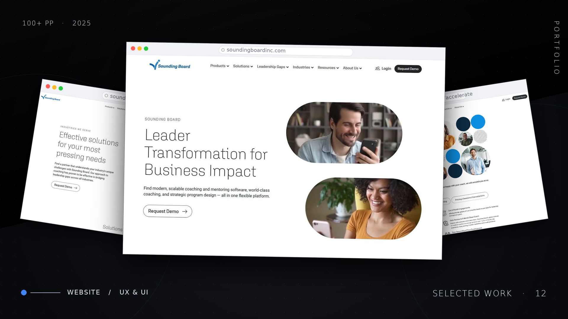 Sounding Board marketing website
