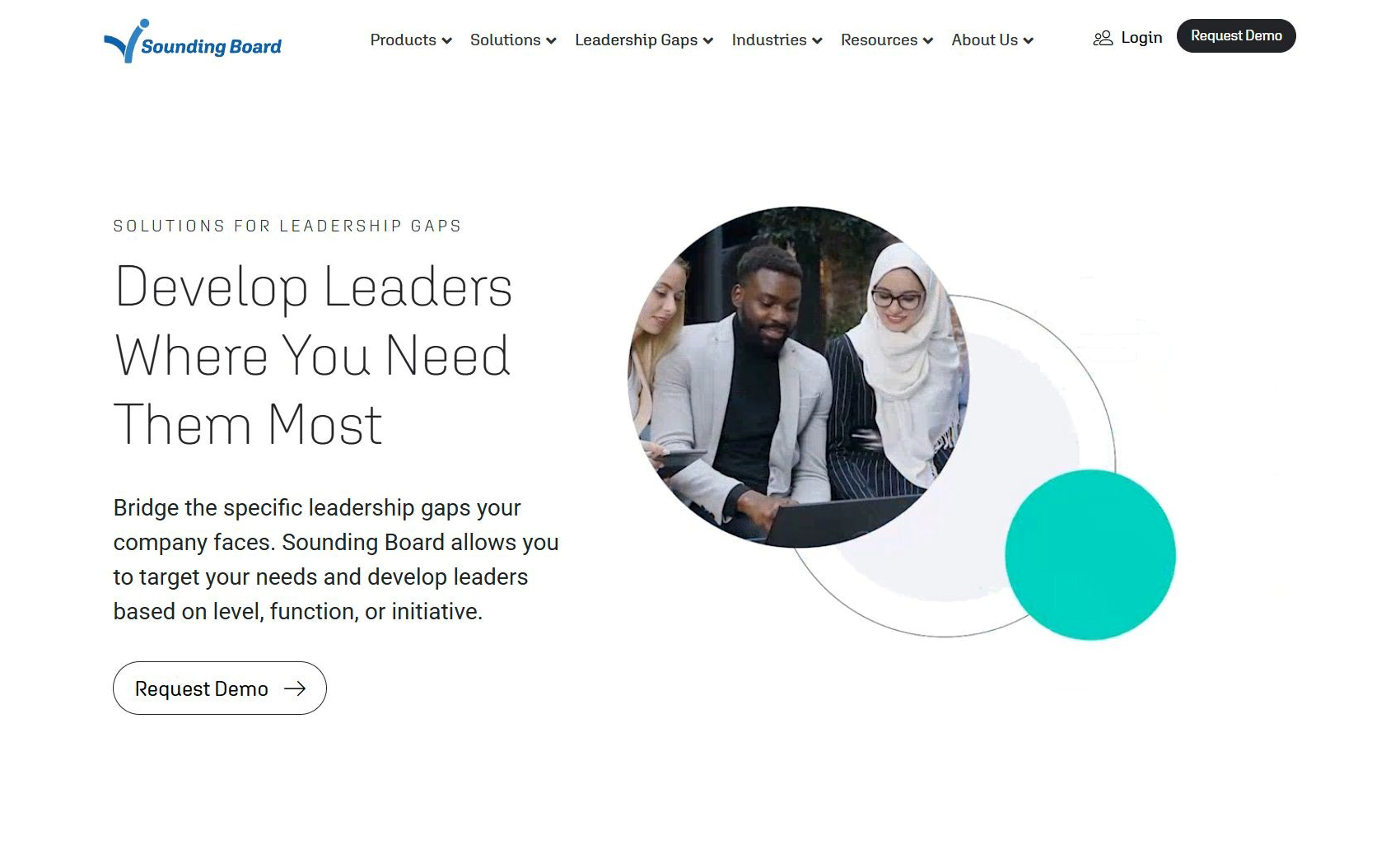 Leadership Gaps page