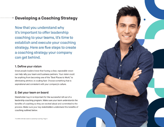 Developing a coaching strategy — five steps