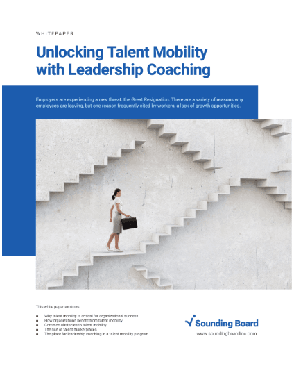 Whitepaper cover — Unlocking Talent Mobility