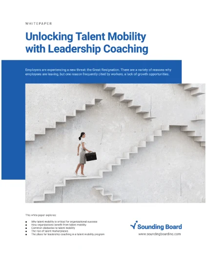 Whitepaper cover — Unlocking Talent Mobility
