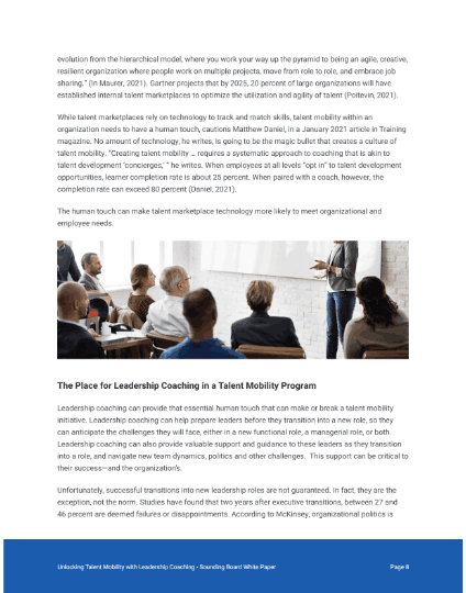 The place for leadership coaching