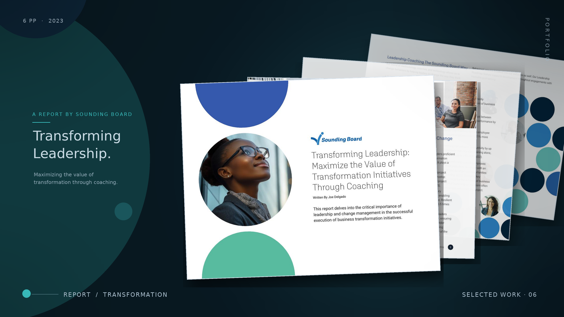 Transforming Leadership — coaching report