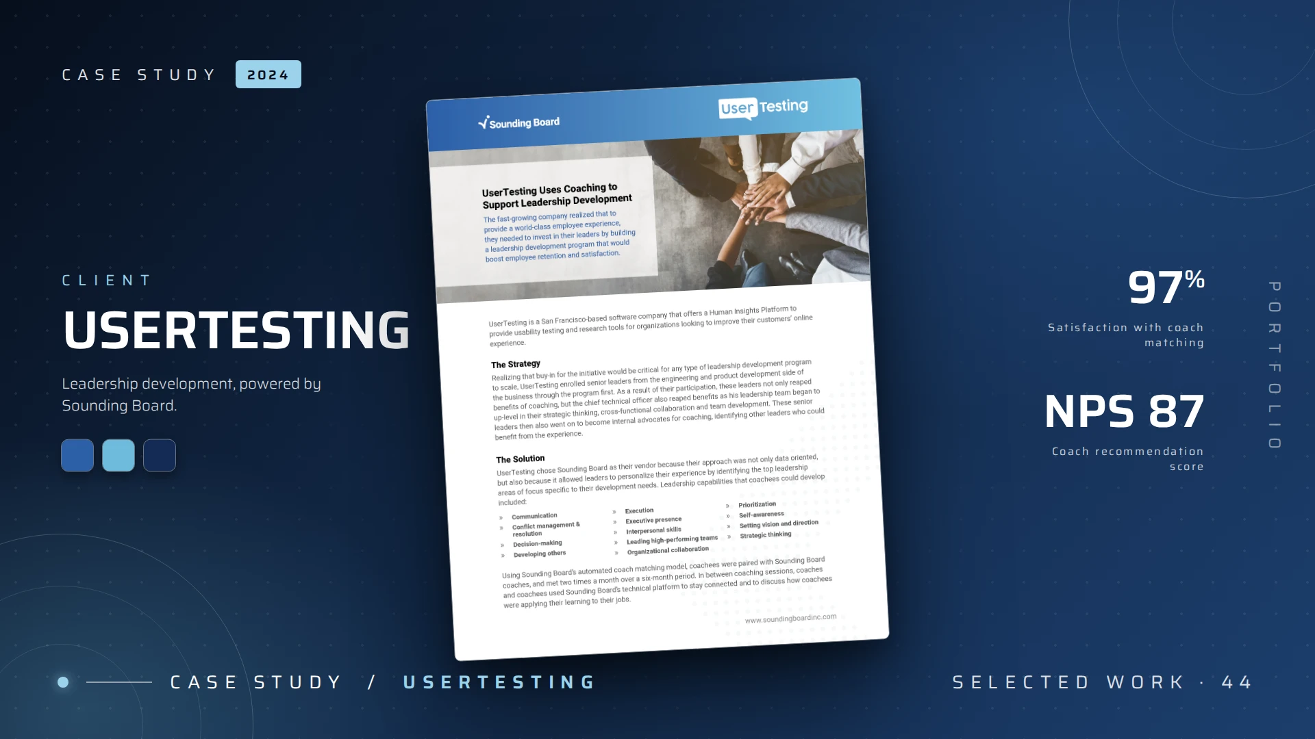 UserTesting: a leadership development case study