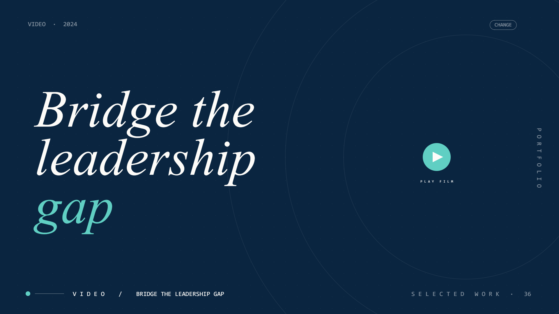Bridge the leadership gap