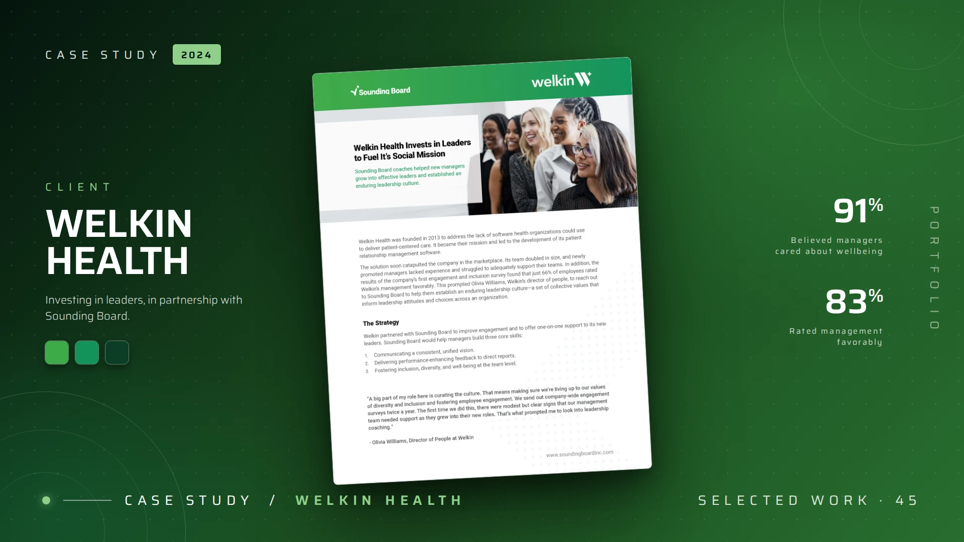 Welkin Health: a leadership case study