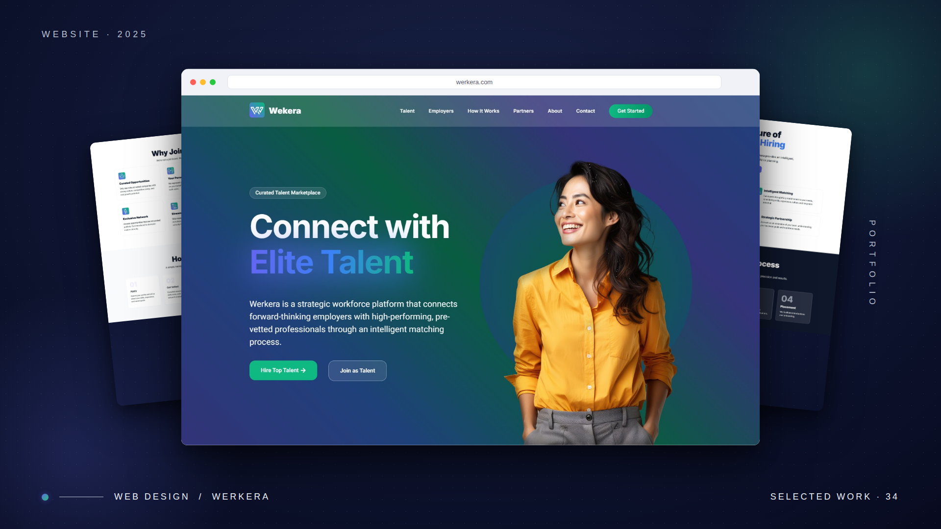 Werkera marketing site launch